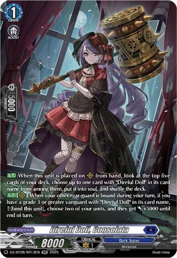 Image for Direful Doll, Consolata (SR) (DZ-BT08/SR13EN) (DZ-BT08: Knights 0f Rebirth) - Cardfight Vanguard