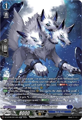 Image for Whiteout Wulberus (SR) (DZ-BT08/SR14EN) (DZ-BT08: Knights 0f Rebirth) - Cardfight Vanguard