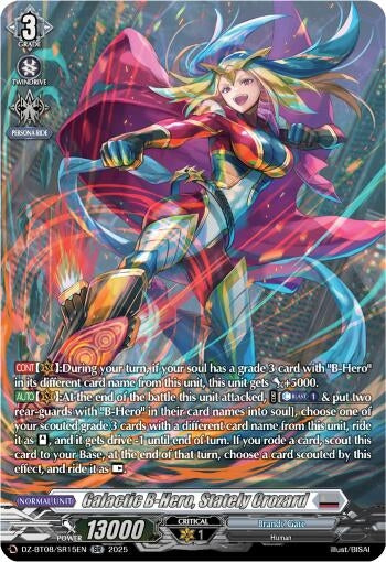 Image for Galatic B-Hero, Stately Crozard (SR) (DZ-BT08/SR15EN) (DZ-BT08: Knights 0f Rebirth) - Cardfight Vanguard