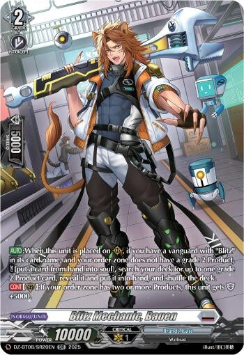 Image for Blitz Mechnanic, Bauen (SR) (DZ-BT08/SR20EN) (DZ-BT08: Knights 0f Rebirth) - Cardfight Vanguard