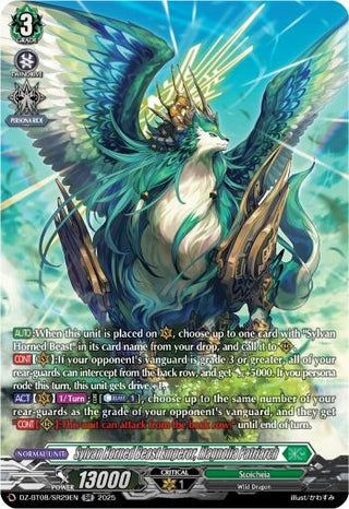 Image for Sylvan Horned Beast Emperor, Magnolia Patriach (SR) (DZ-BT08/SR29EN) (DZ-BT08: Knights 0f Rebirth) - Cardfight Vanguard