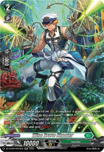 Image for Wise Brave Shooter (SR) (DZ-BT08/SR33EN) (DZ-BT08: Knights 0f Rebirth) - Cardfight Vanguard
