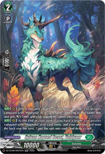 Image for Sylvan Horned Beast,  Voljaar (SR) (DZ-BT08/SR34EN) (DZ-BT08: Knights 0f Rebirth) - Cardfight Vanguard