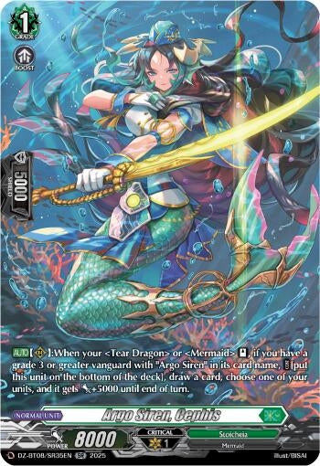 Image for Argo Siren, Cephis  (SR) (DZ-BT08/SR35EN) (DZ-BT08: Knights 0f Rebirth) - Cardfight Vanguard