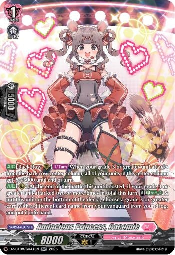 Image for Audacious Princess, Cacomie (SR) (DZ-BT08/SR41EN) (DZ-BT08: Knights 0f Rebirth) - Cardfight Vanguard