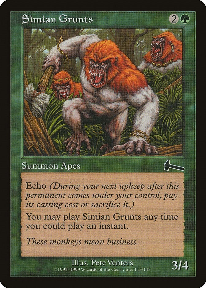 Simian Grunts (113) [ULG] - MTG Single