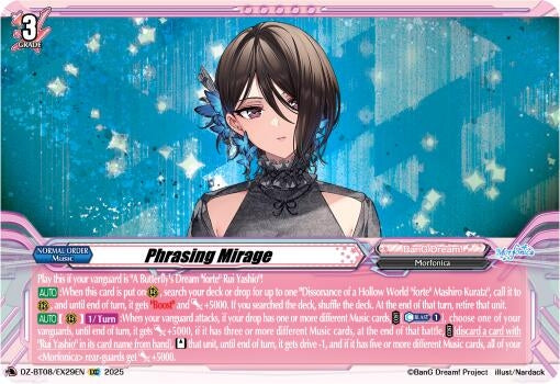 Image for Phrasing Mirage (DZ-BT08/EX29EN) (DZ-BT08: Knights 0f Rebirth) - Cardfight Vanguard