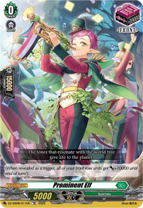 Image for Prominent Elf (DZ-SS06/017EN) (DZ-SS06: Master Deckset -Urara Haneyama-) - Cardfight Vanguard