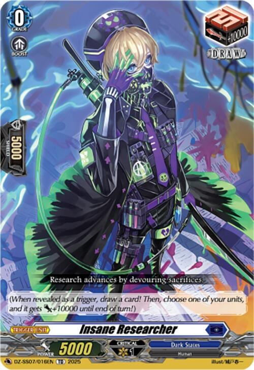 Image for Insane Researcher (DZ-SS07/016EN) (DZ-SS07: Master Deckset -Michiru Hazama-) - Cardfight Vanguard