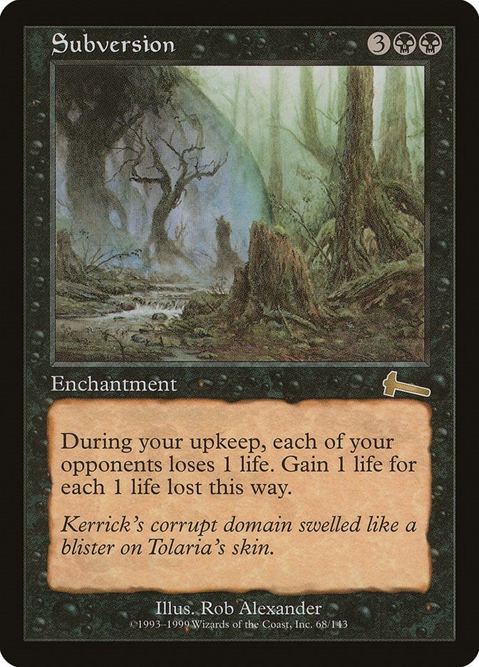Subversion (68) [ULG] - MTG Single