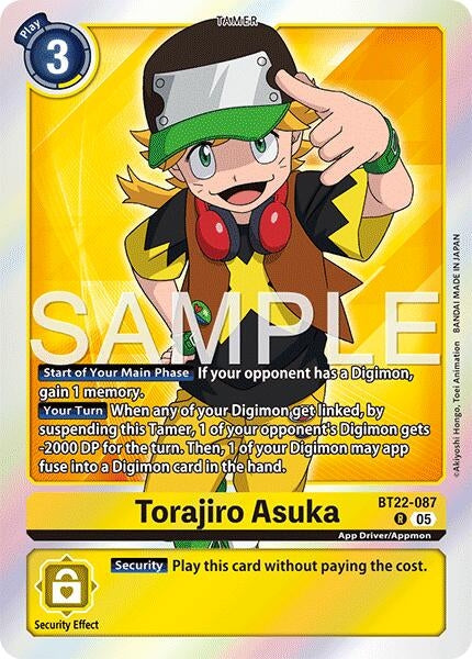 Torajiro Asuka (BT22-087 R) (Cyber Eden)