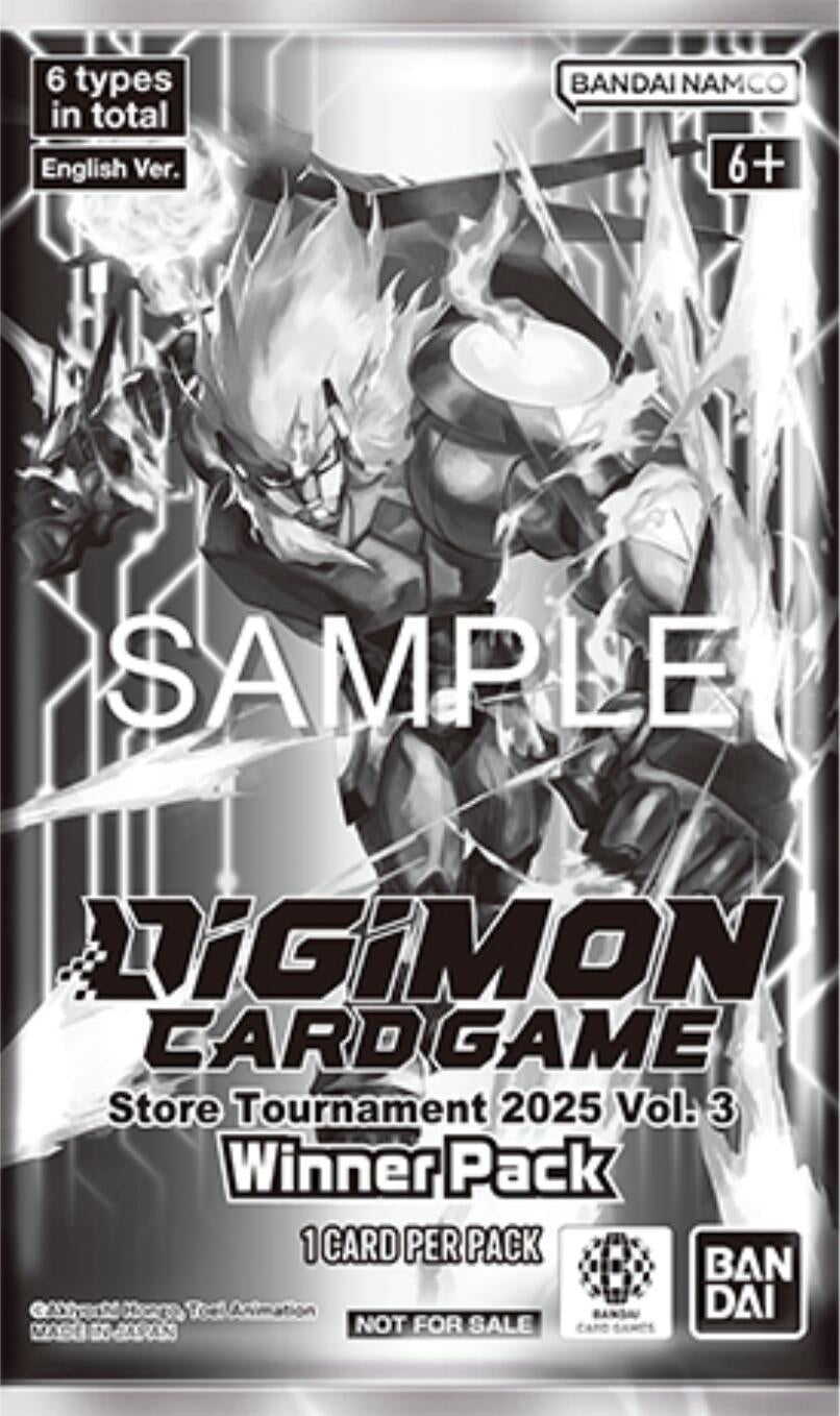 Image for Store Tournament 2025 Vol.3 Winner Pack - Digimon Card Game