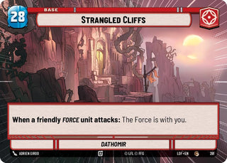 Image for Strangled Cliffs // Experience (Hyperspace) (291 // T01) (Legends of the Force) - Star Wars: Unlimited