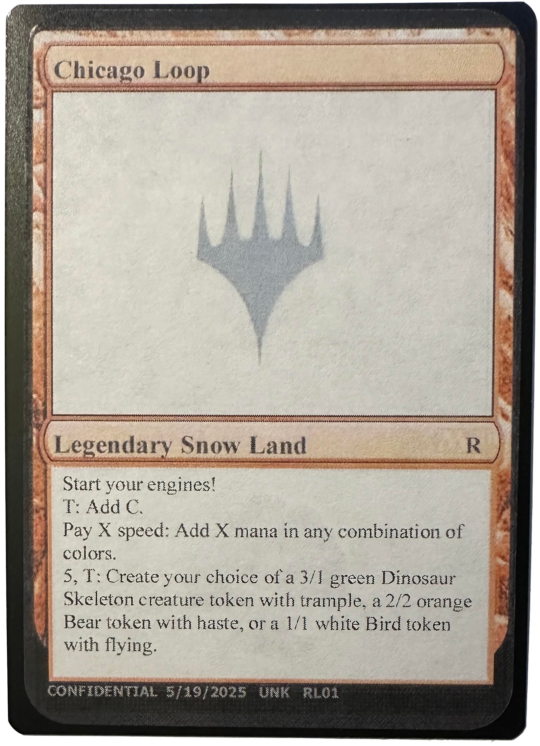 Image for Chicago Loop (Un-Known Event Playtest Cards) - Magic: The Gathering