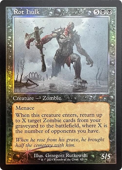 Image for Rot Hulk (Retro Frame) (851) (Secret Lair Drop Series) - Magic: The Gathering
