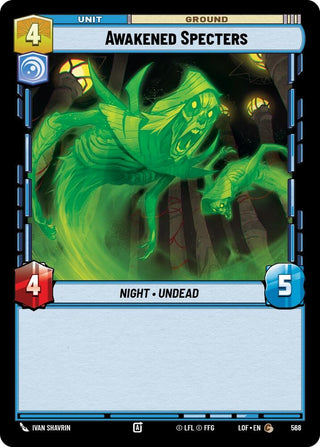 Image for Awakened Specters (Foil) (568) (Legends of the Force) - Star Wars: Unlimited