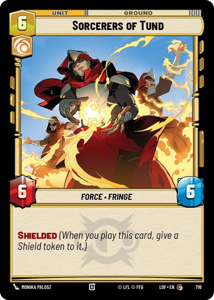 Image for Sorcerers of Tund (Foil) (716) (Legends of the Force) - Star Wars: Unlimited
