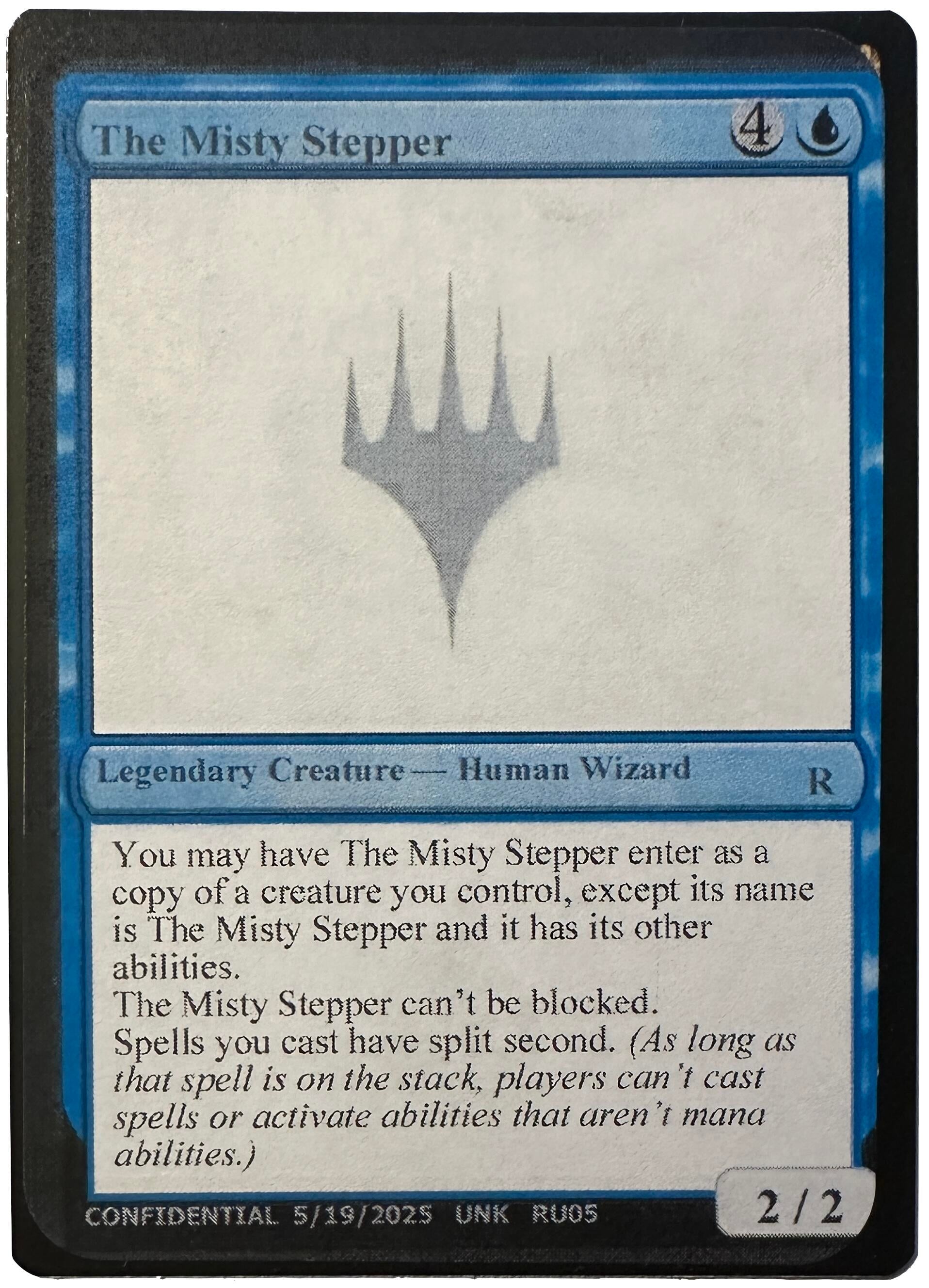Image for The Misty Stepper (Un-Known Event Playtest Cards) - Magic: The Gathering