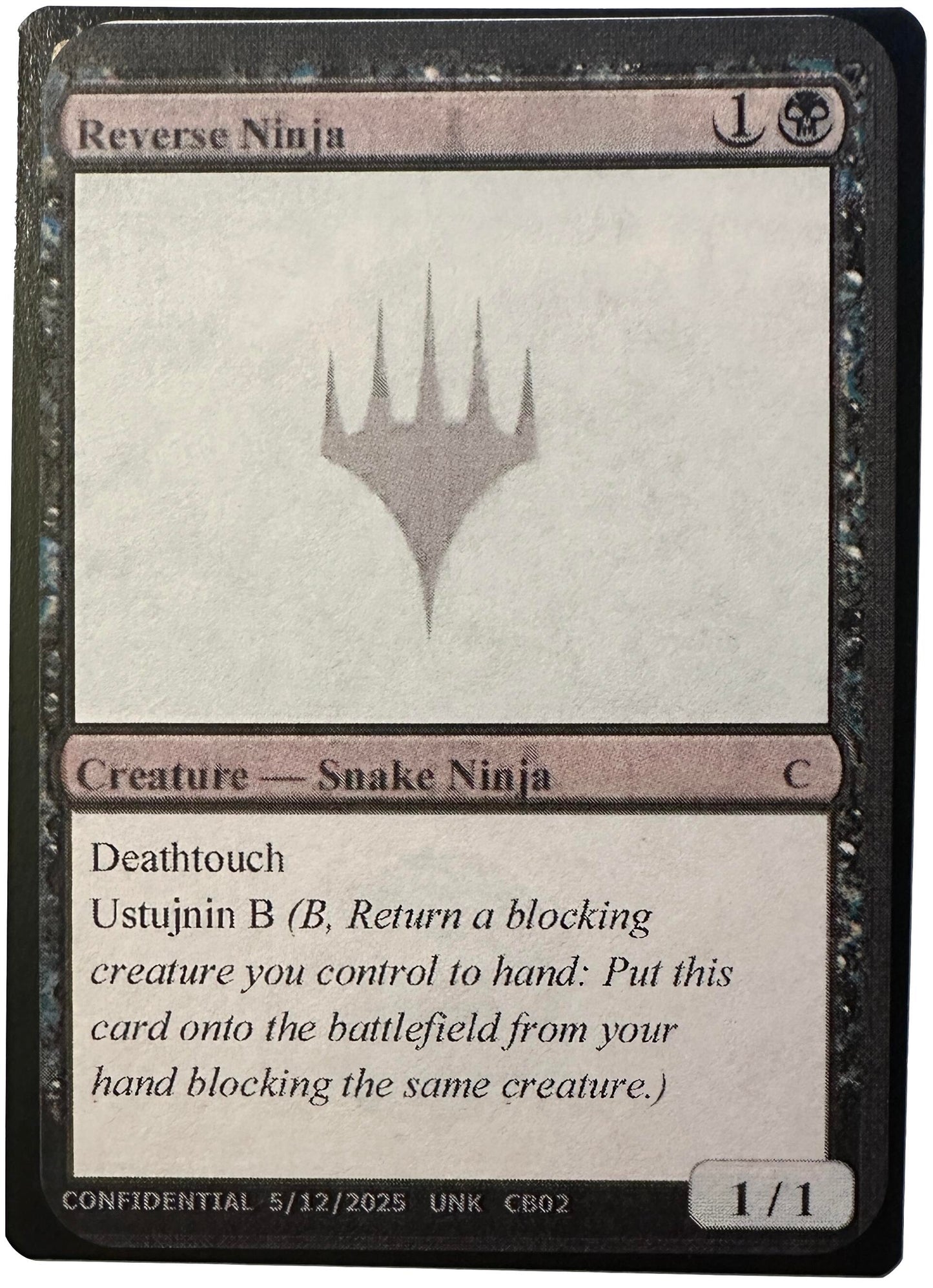Image for Reverse Ninja (Un-Known Event Playtest Cards) - Magic: The Gathering