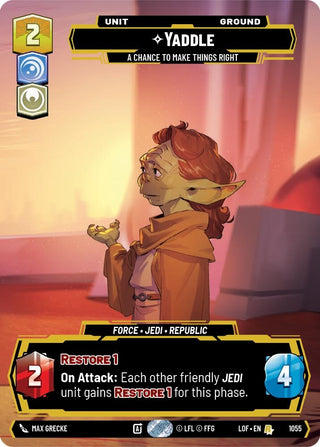 Yaddle - A Chance To Make Things Right (Prestige)