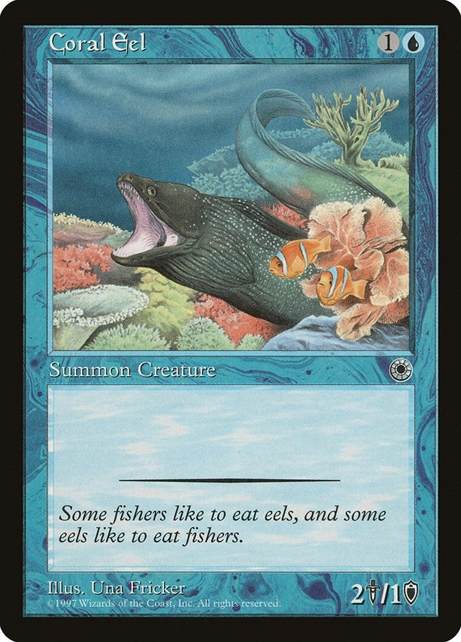 Coral Eel [POR] - MTG Single