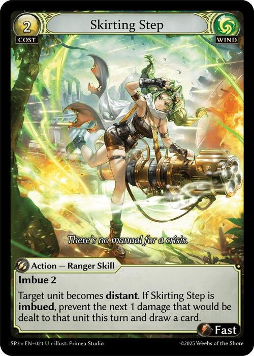 Image for Skirting Step (021) (Supporter Pack 3) - Grand Archive TCG