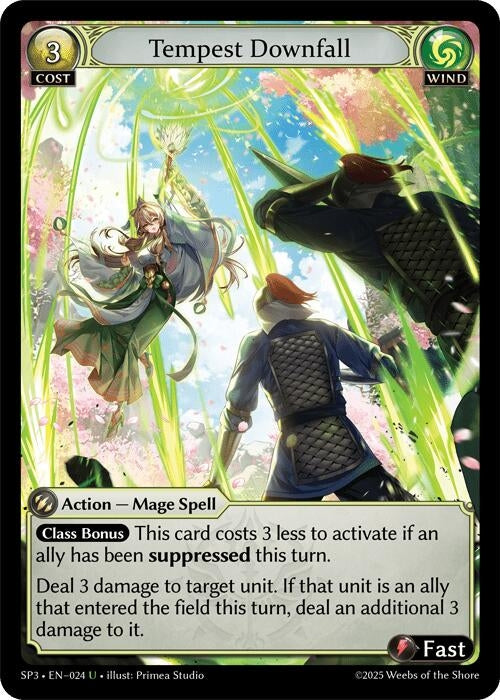 Image for Tempest Downfall (024) (Supporter Pack 3) - Grand Archive TCG