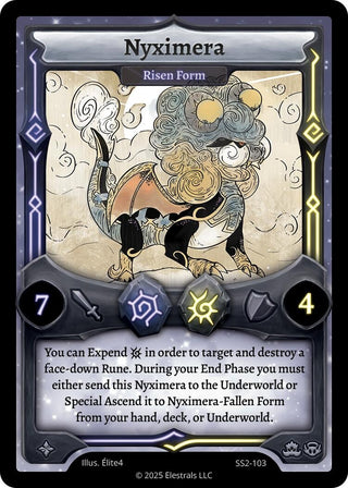Image for Nyximera - Risen Form (SS2-103) (Shattered Stars Chapter 2 [SS2]) - Elestrals