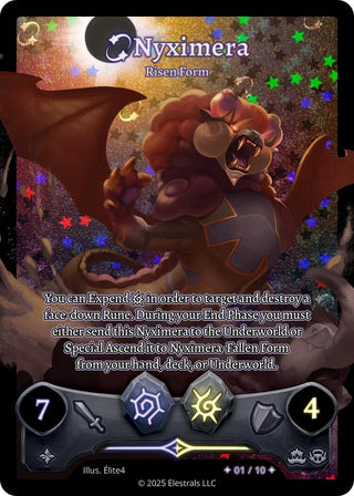 Image for Nyximera - Risen Form (Serialized) (x/10) (Shattered Stars Chapter 2 [SS2]) - Elestrals