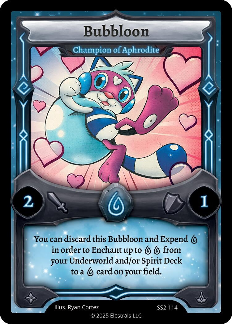 Image for Bubbloon - Champion of Aphrodite (SS2-114) (Shattered Stars Chapter 2 [SS2]) - Elestrals