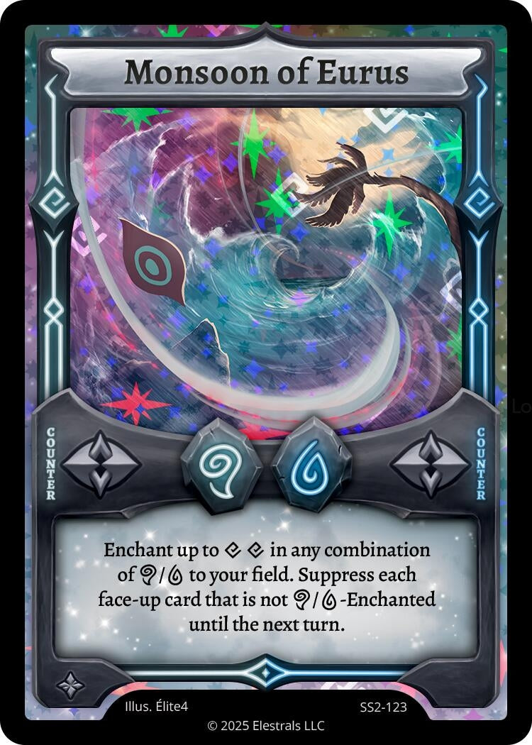 Image for Monsoon of Eurus (SS2-123) (Shattered Stars Chapter 2 [SS2]) - Elestrals