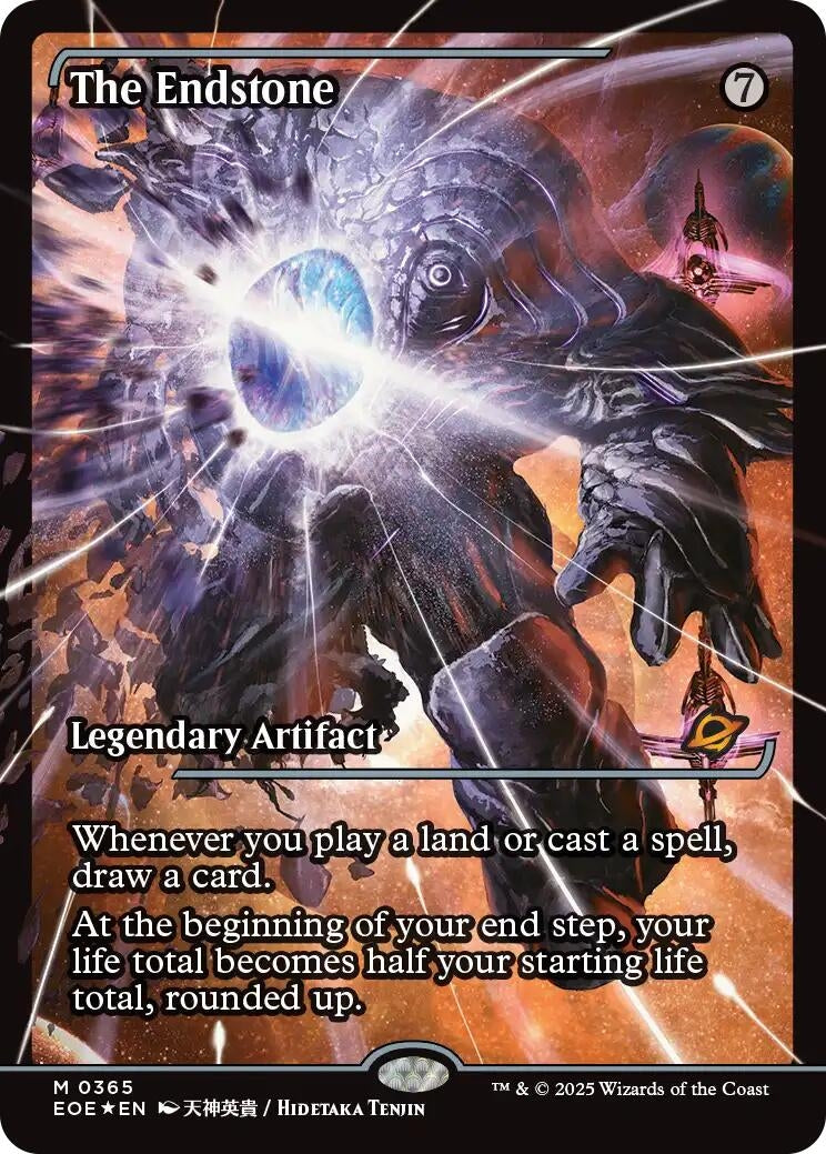 Image for The Endstone (Showcase) (365) (Edge of Eternities) - Magic: The Gathering