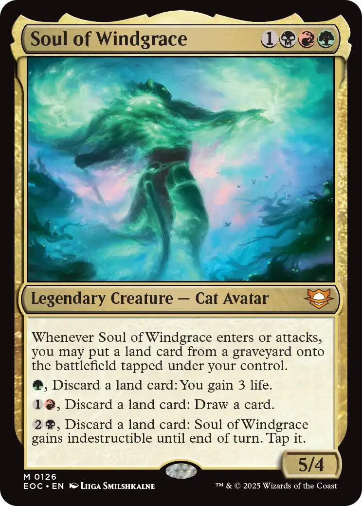 Image for Soul of Windgrace (126) (Commander: Edge of Eternities) - Magic: The Gathering