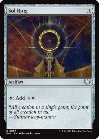 Image for Sol Ring (57) (Commander: Edge of Eternities) - Magic: The Gathering