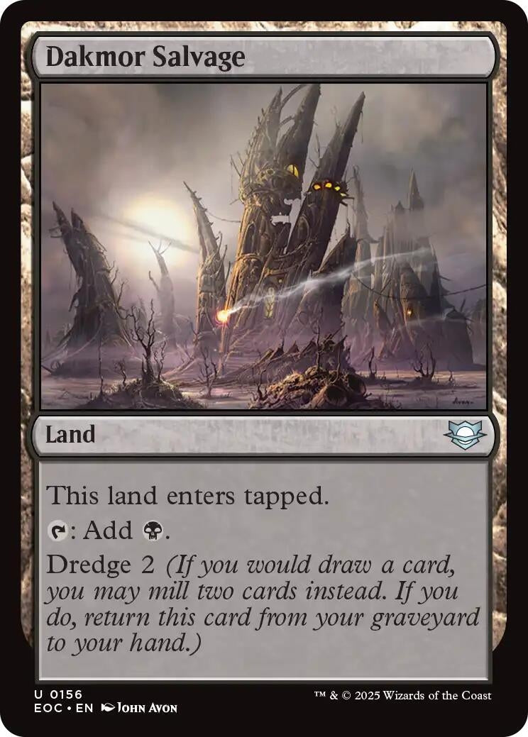 Image for Dakmor Salvage (156) (Commander: Edge of Eternities) - Magic: The Gathering