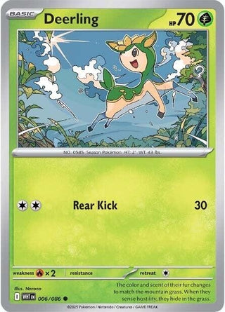 Deerling (006/086) (SV: White Flare)