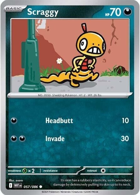 Scraggy (057/086) (SV: White Flare)