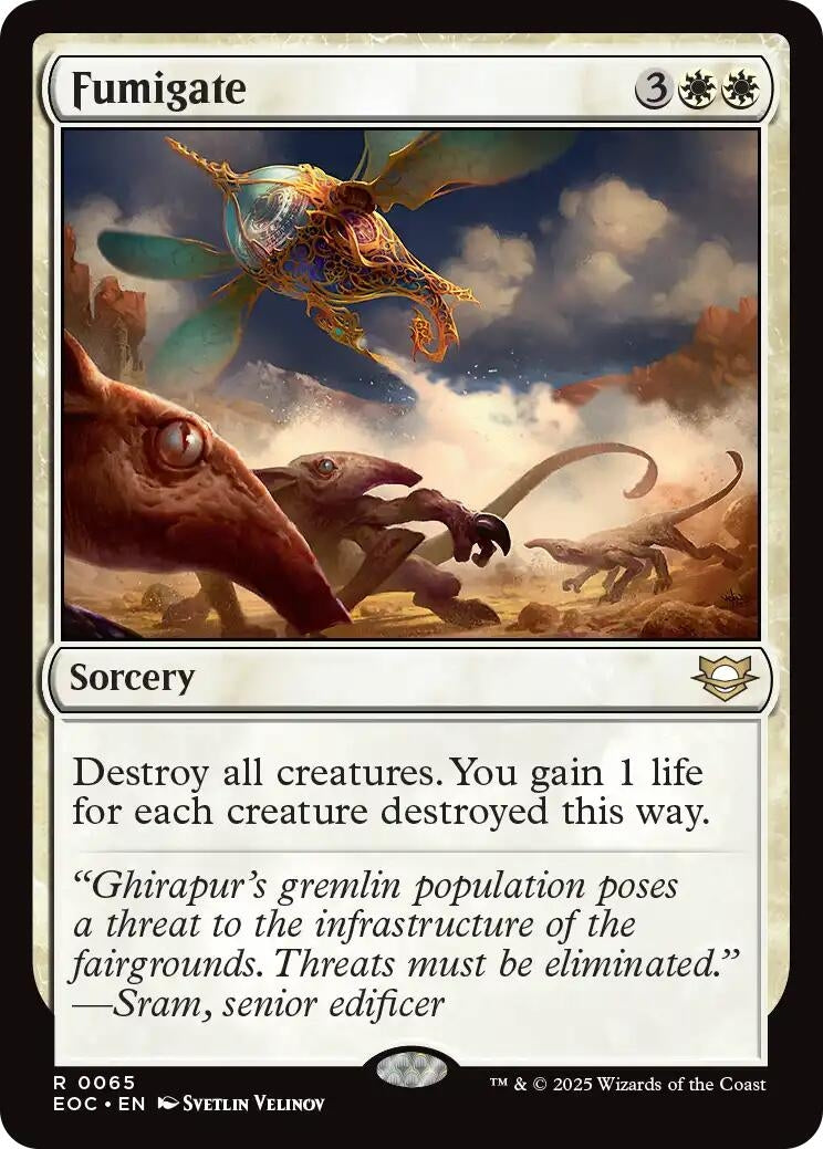 Image for Fumigate (65) (Commander: FINAL FANTASY) - Magic: The Gathering