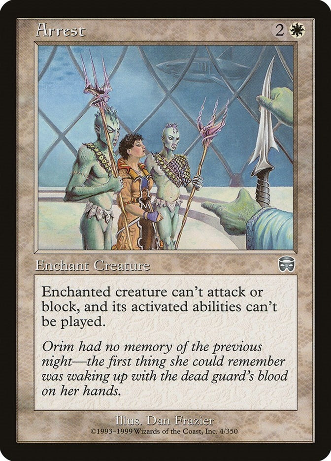 Arrest (4) [MMQ] - MTG Single