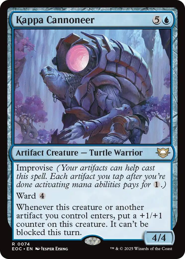 Image for Kappa Cannoneer (74) (Commander: Edge of Eternities) - Magic: The Gathering