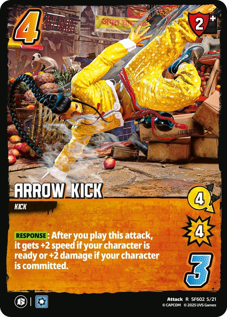 Image for Arrow Kick (SF602 5/21) (Challenger Series: Street Fighter 6) - UniVersus