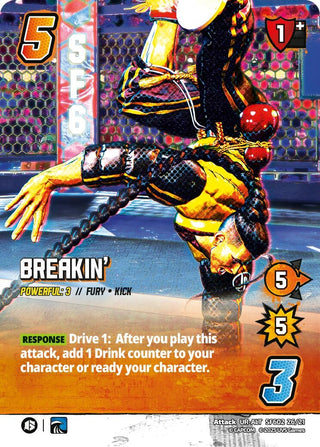 Image for Breakin' (Alternate Art) (SF602 26/21) (Challenger Series: Street Fighter 6) - UniVersus