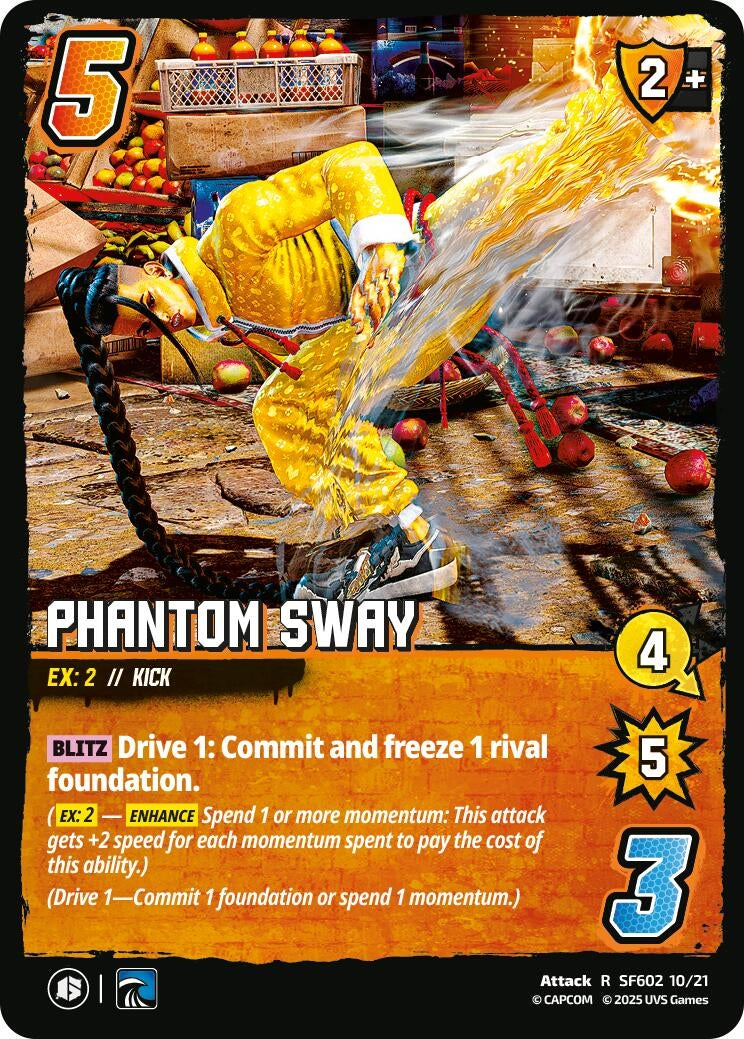 Image for Phantom Sway (SF602 10/21) (Challenger Series: Street Fighter 6) - UniVersus
