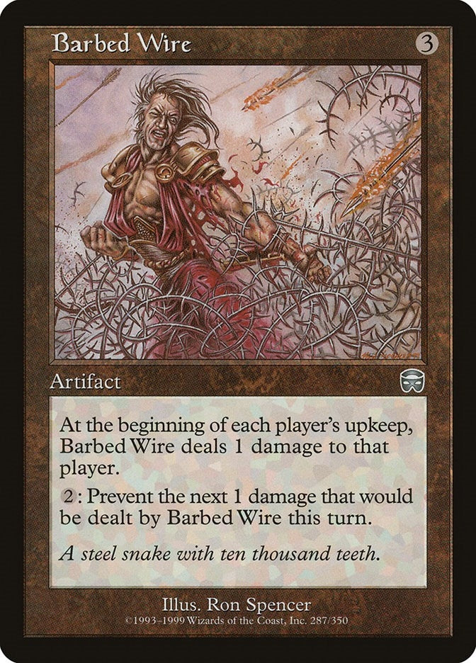 Barbed Wire (287) [MMQ] - MTG Single