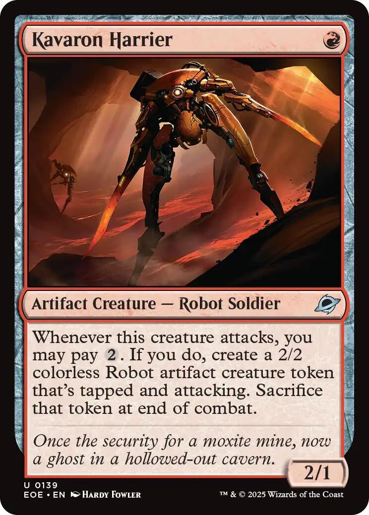 Image for Kavaron Harrier (139) (Edge of Eternities) - Magic: The Gathering