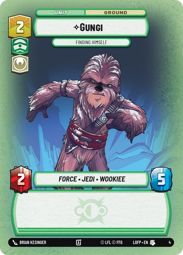 Image for Gungi - Finding Himself (4) (Legends of the Force - Weekly Play Promos) - Star Wars: Unlimited
