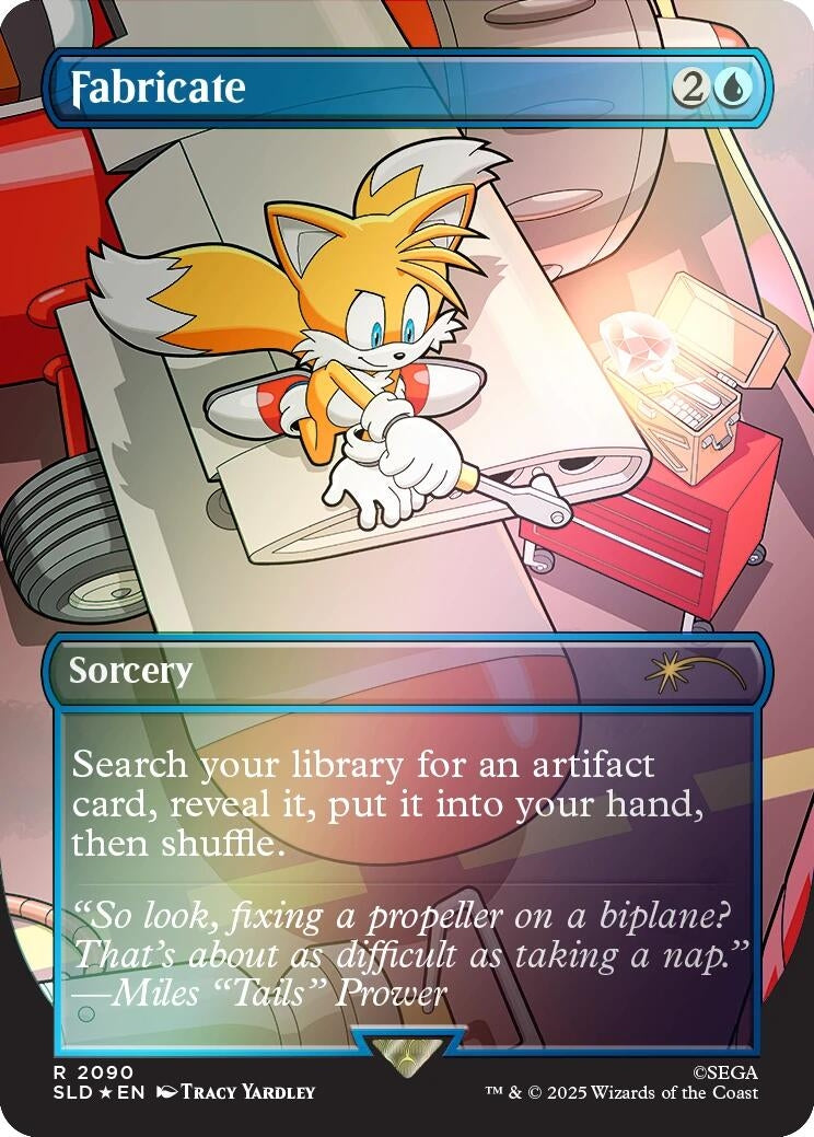 Image for Fabricate (2090) (Rainbow Foil) (2090) (Secret Lair Drop Series) - Magic: The Gathering