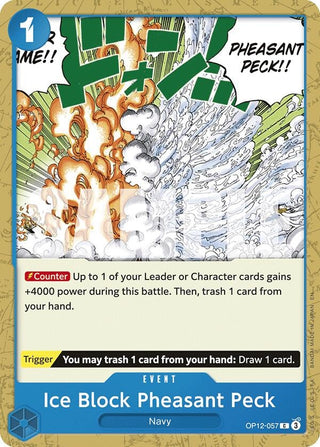 Ice Block Pheasant Peck (OP12-057) (Legacy of the Master)