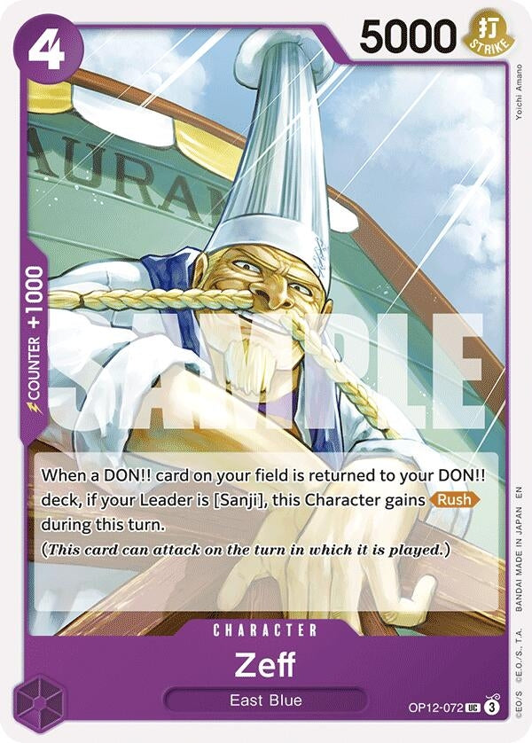 Zeff (OP12-072) (Legacy of the Master)