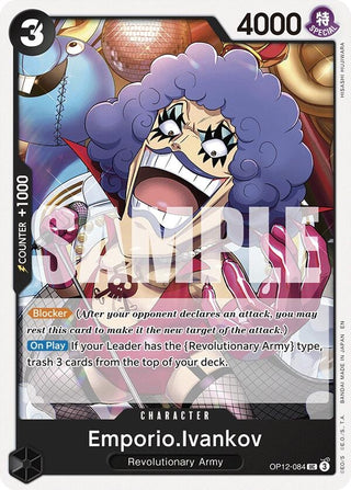 Emporio.Ivankov (084) (OP12-084) (Legacy of the Master)